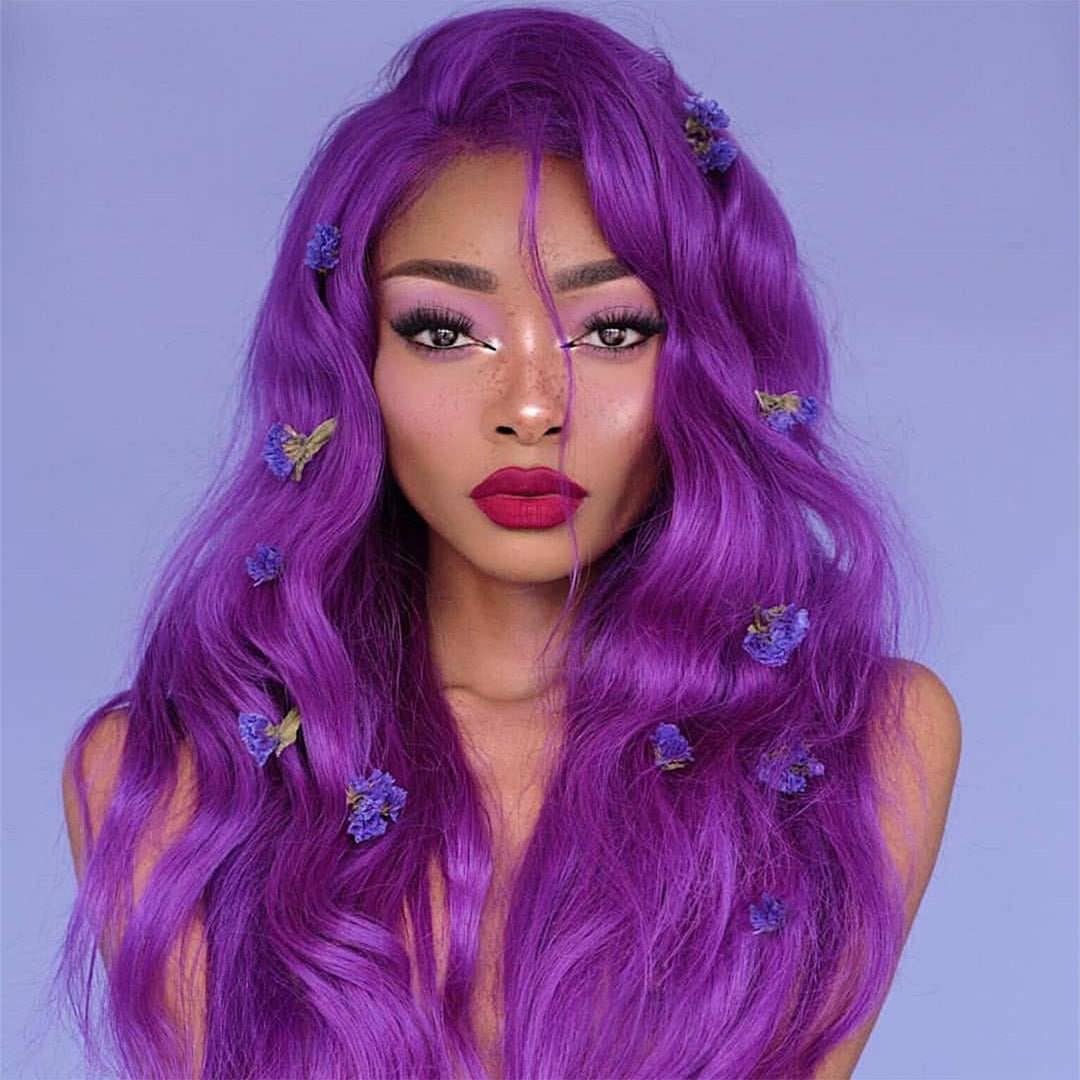 14A Color 13x4 Frontal Wig Straight