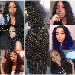 14A 4x4 Closure Wigs Deep Wave