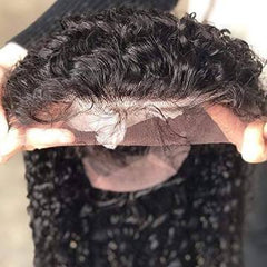 14A 13x4 Frontal Wigs Kinky Curly