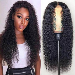 14A 4x4 Closure Wigs Kinky Curly