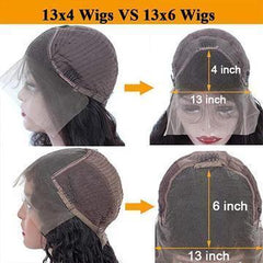 14A 13x4 Frontal Wigs Loose Wave