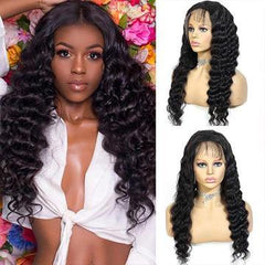 14A 13x4 Frontal Wigs Loose Wave