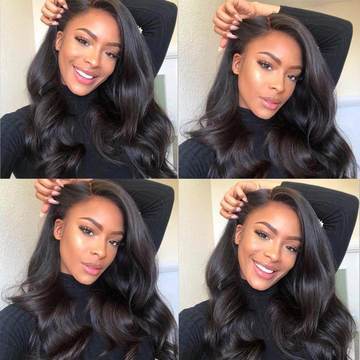 14A 13x4 Frontal Wigs Body Wave