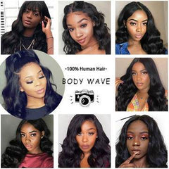 14A 13x4 Frontal Wigs Body Wave