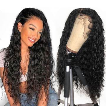 14A 4x4 Closure Wigs Water Wave