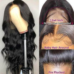 14A 13x4 Frontal Wigs Body Wave