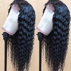 14A 4x4 Closure Wigs Deep Wave