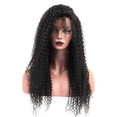 14A 4x4 Closure Wigs Kinky Curly