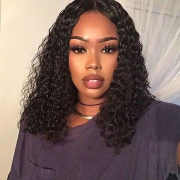 14A 4x4 Closure Wigs Kinky Curly